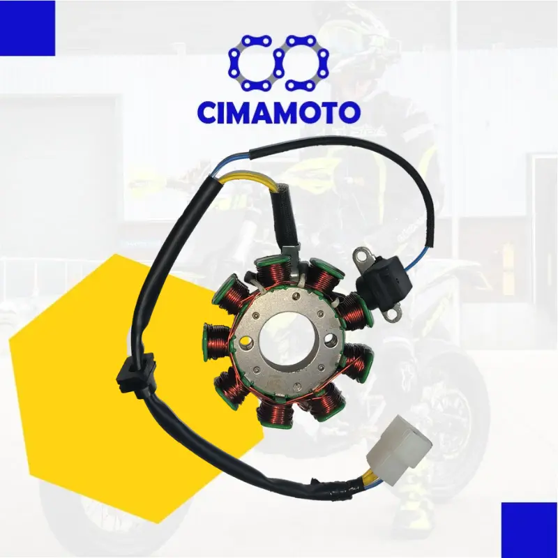 [1039-0510] BOBINA DE MAGNETO 9 N BIZ TRIFASICO