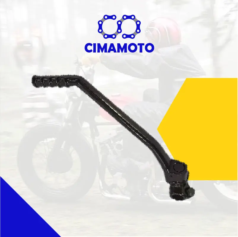 PATADA PEDAL DE ARRANQUE BROZ NEGRO REFORZADO