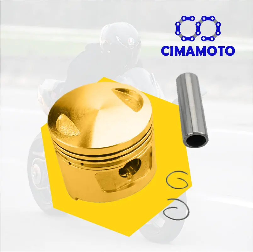 PISTON CG250 67mm pasador 16mm STD