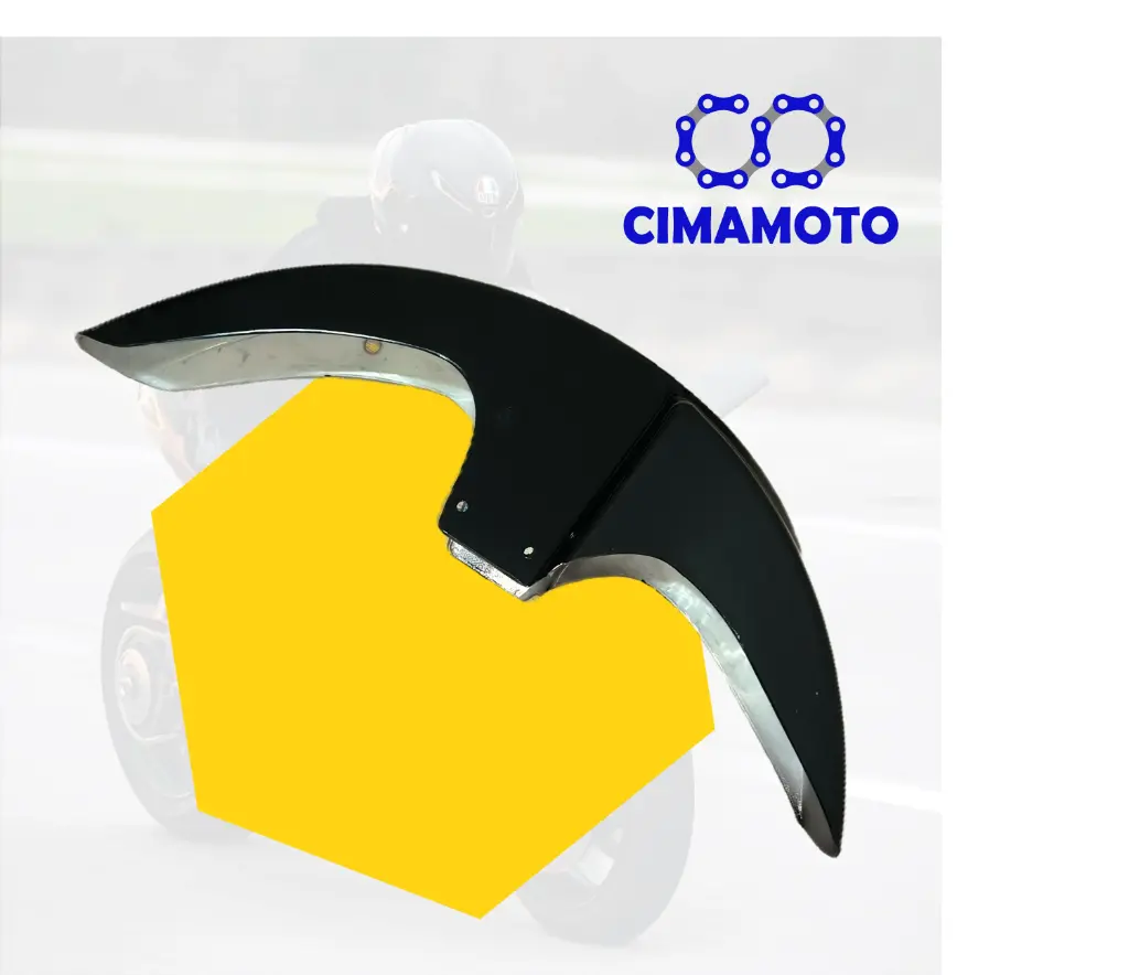 [1061-2473] GUARDABARRO DELANTERO CGL NEGRO