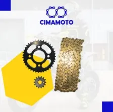 TRANSMISION DORADA 428HHH-118L 38T 15T