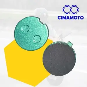 [1076-3645] PASTILLA DE FRENO REDONDA CIMAMOTO