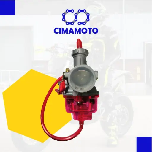[1049-0907] CARBURADOR PZ27 COLOR ROJO
