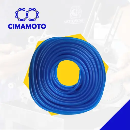 [1059-0530] MANGUERA DE GASOLINA ROLLO 20 MTS AZUL