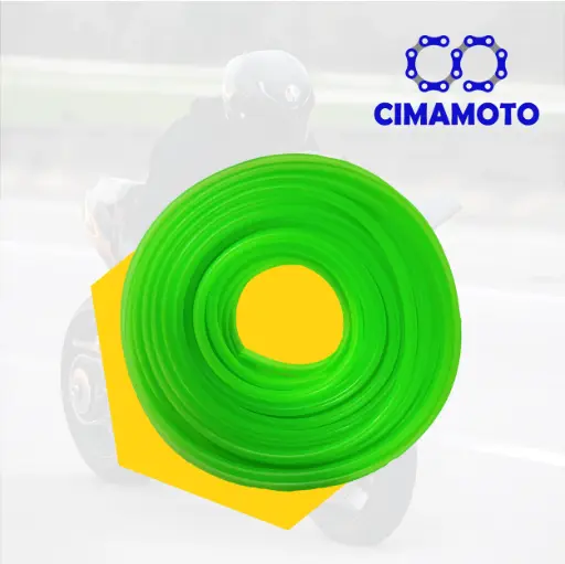 [1059-0531] MANGUERA DE GASOLINA ROLLO 20 MTS VERDE