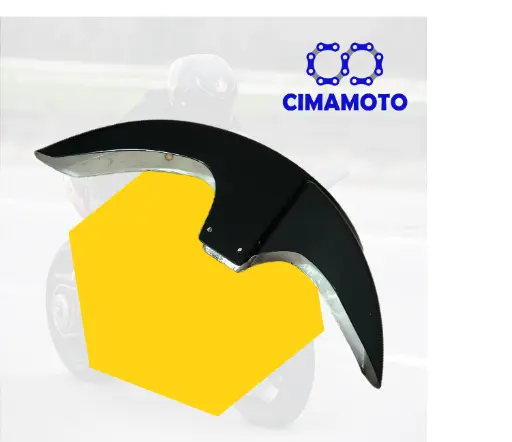 [1061-2473] GUARDABARRO DELANTERO CGL NEGRO