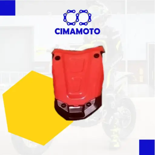 [1081-5721] PLASTICO PORTAPARRILLA TEKKEN ROJO