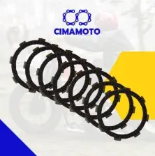 [1076-1201] DISCOS DE EMBRAGUE 7PCS LUBRICADOS