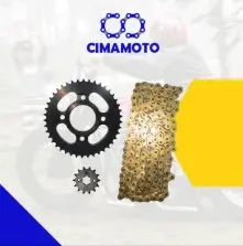 [1059-0002] TRANSMISION DORADA 428HHH-132L 42T 15T